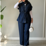 Tensel Yelekli İkili Takım