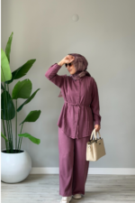 Tensel İkili Takım - Mürdüm