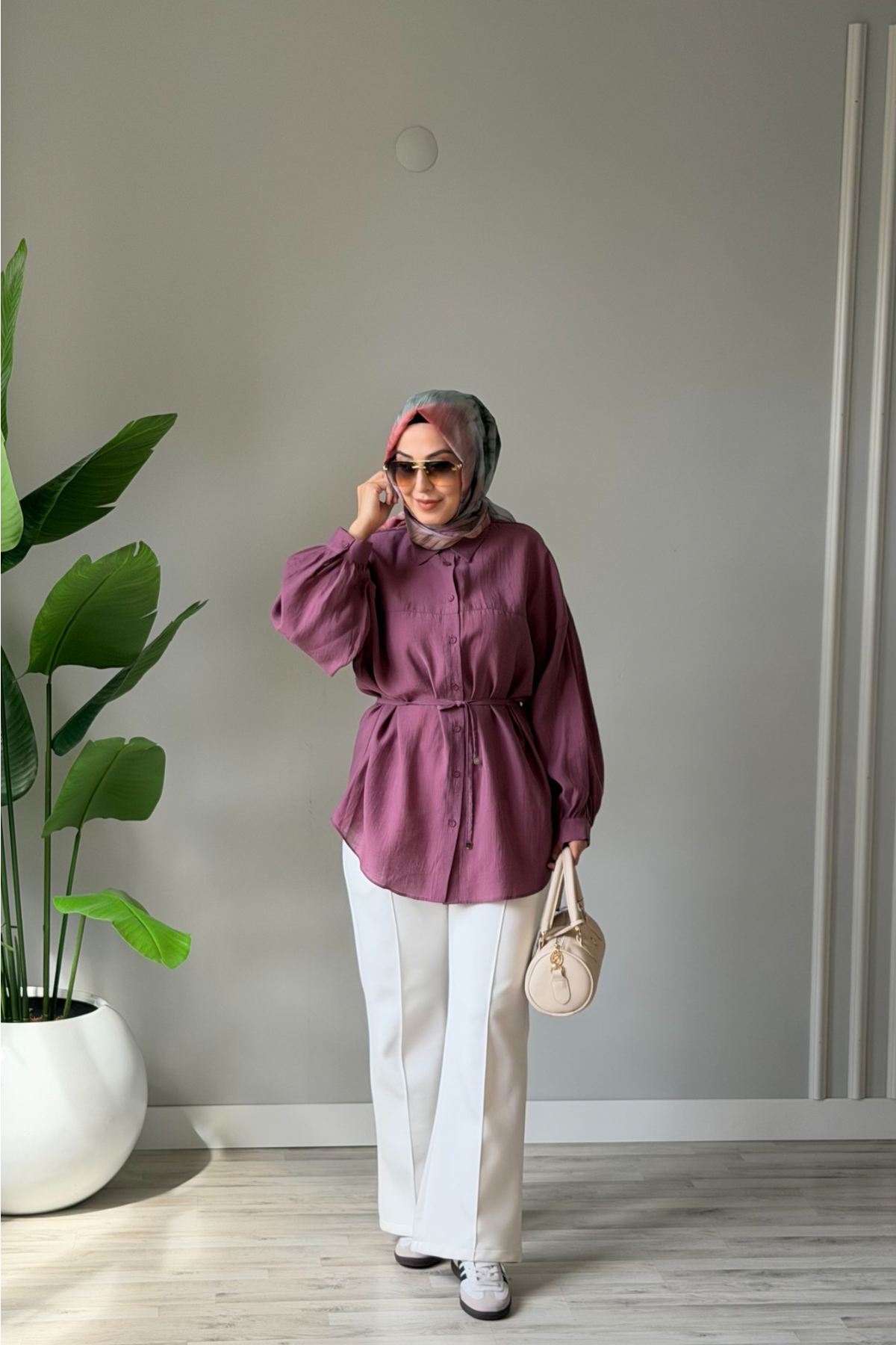 untitled-design-51 Mürdüm Tensel Gömlek - Görsel 1