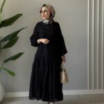 Tesa Tül Elbise _ Siyah