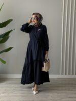 Sahra Elbise 🫠- Lacivert